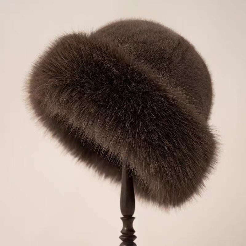 Women’s Fur Bucket Hat