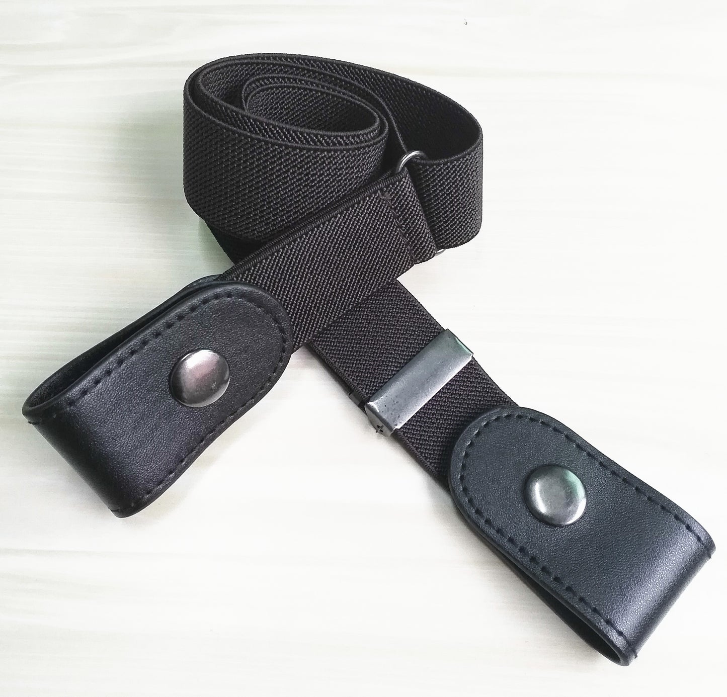 Elastic Leather Belt