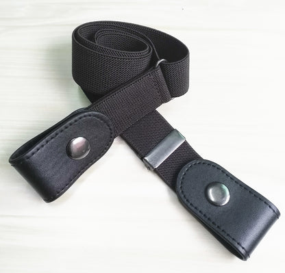 Elastic Leather Belt