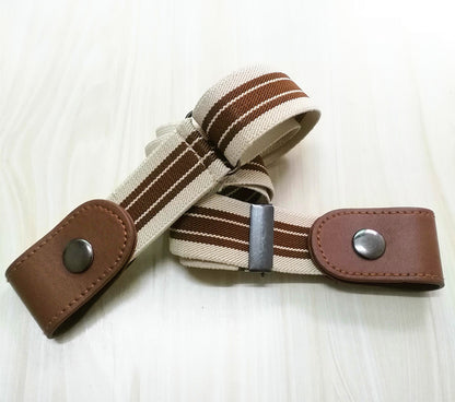 Elastic Leather Belt