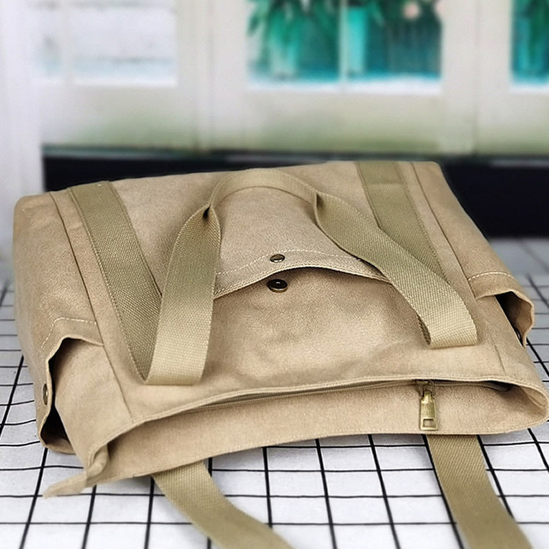 Women’s Large Capacity Canvas Tote Bag