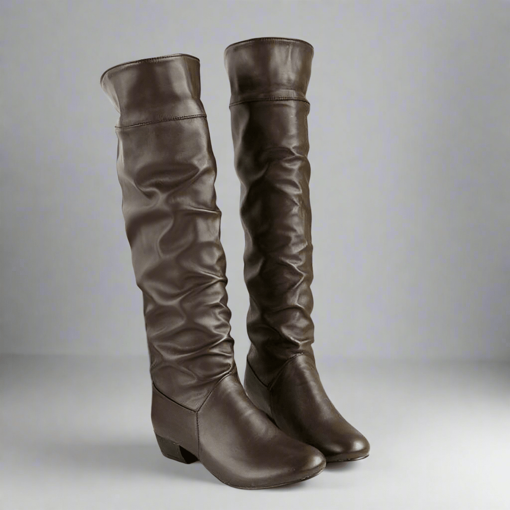 Bella Women's Knee High Boots | Soft PU Leather, Casual Chic 2