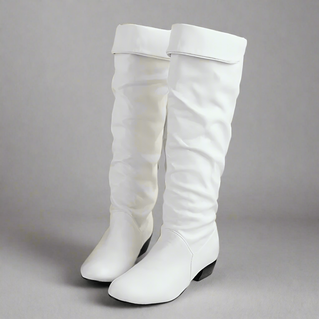 Bella Women's Knee High Boots | Soft PU Leather, Casual Chic 3