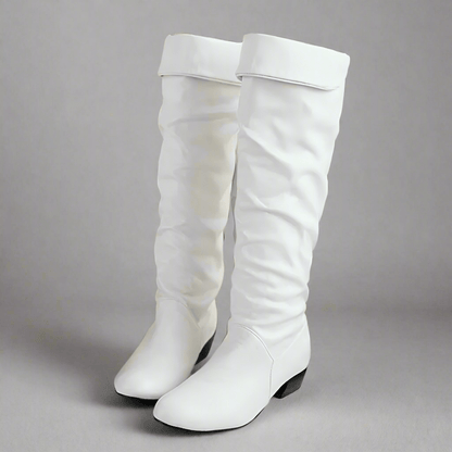 Bella Women's Knee High Boots | Soft PU Leather, Casual Chic 3