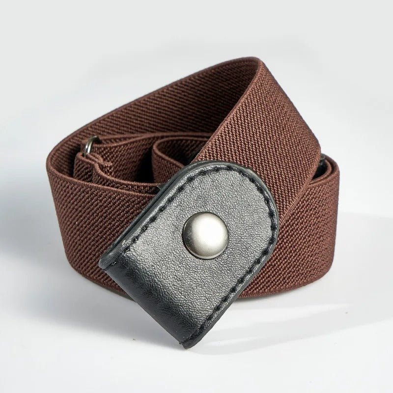 Elastic Leather Belt