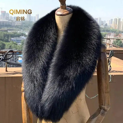 Fiona Women's Scarf | 100% Real Fox Fur, Luxurious Warmth and Elegance 1