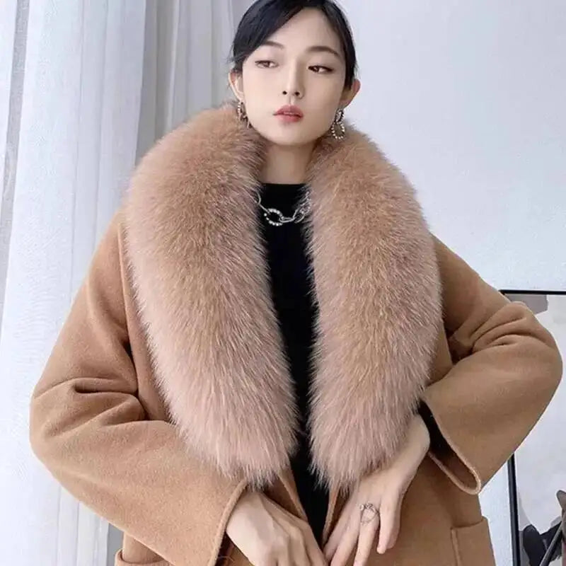 Fiona Women's Scarf | 100% Real Fox Fur, Luxurious Warmth and Elegance 18