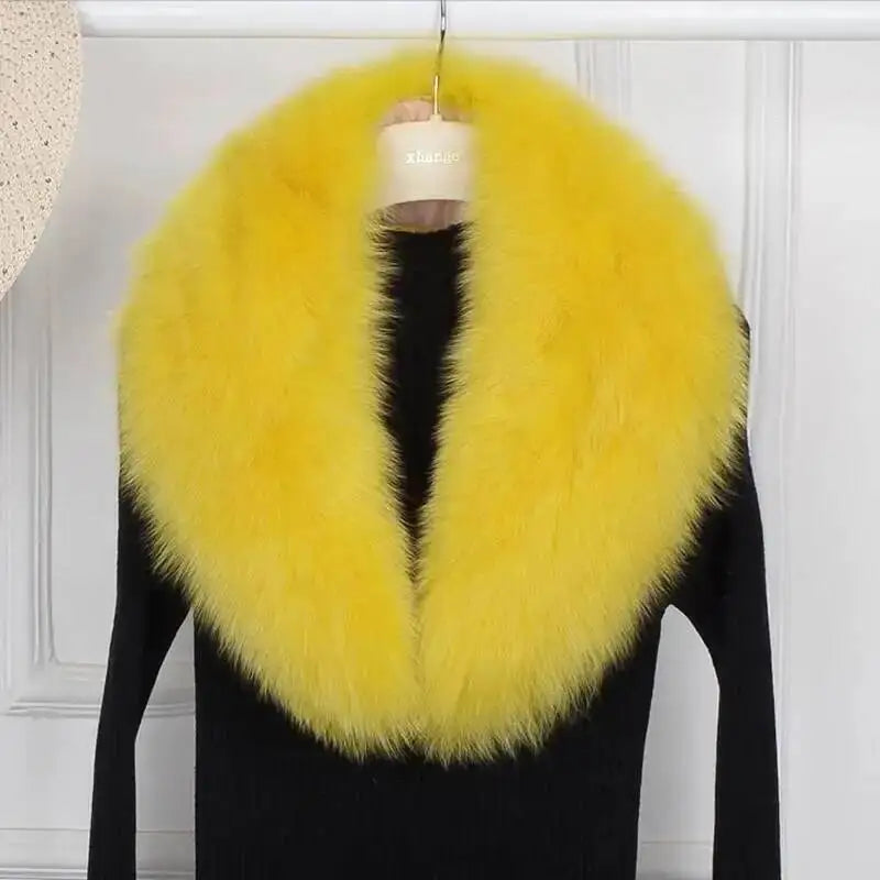 Fiona Women's Scarf | 100% Real Fox Fur, Luxurious Warmth and Elegance 23