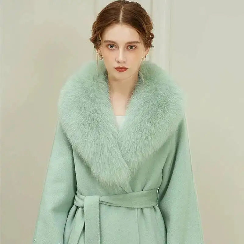 Fiona Women's Scarf | 100% Real Fox Fur, Luxurious Warmth and Elegance 24