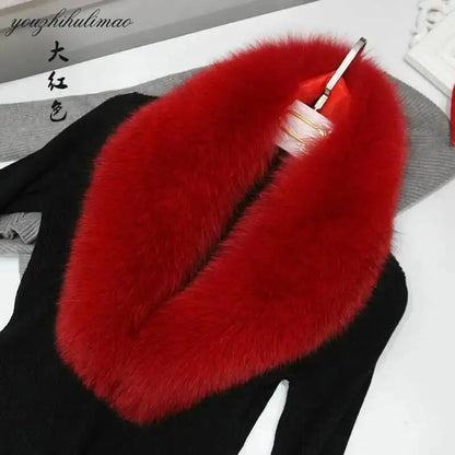 Fiona Women's Scarf | 100% Real Fox Fur, Luxurious Warmth and Elegance 31