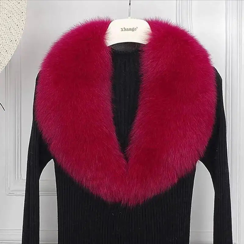 Fiona Women's Scarf | 100% Real Fox Fur, Luxurious Warmth and Elegance 8