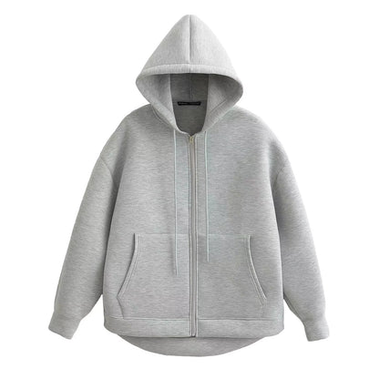 Holly Women's Oversized Hoodie | Casual Zipper Jacket, Comfortable Layering 7