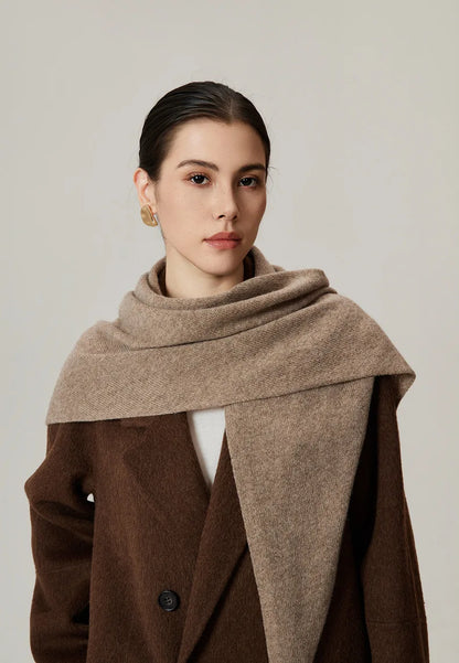 Kara Women's Knitted Scarf | Cozy Solid Color, Autumn & Winter Essential 1