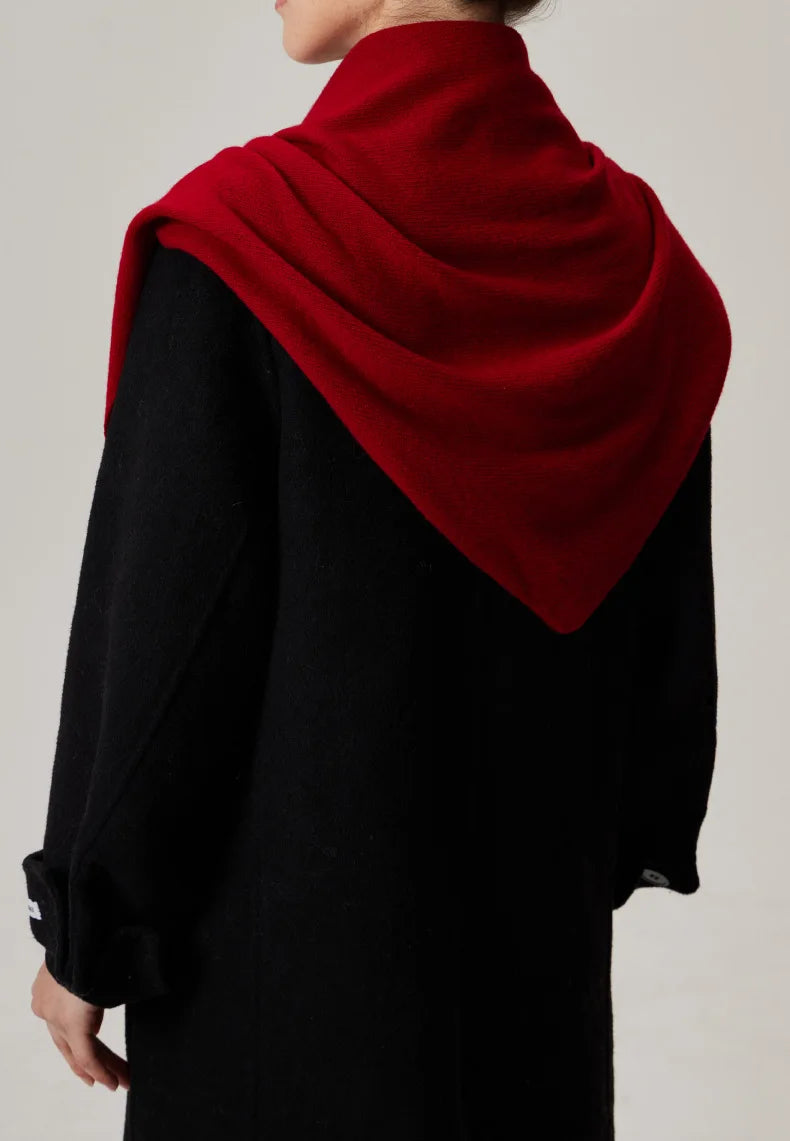 Kara Women's Knitted Scarf | Cozy Solid Color, Autumn & Winter Essential 5