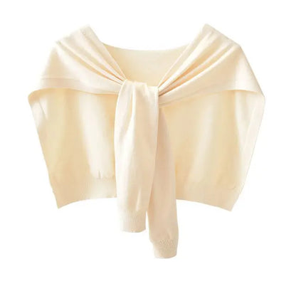 Kara Women's Shawl Wrap | Warm Wool Knitted Neck Guard 13