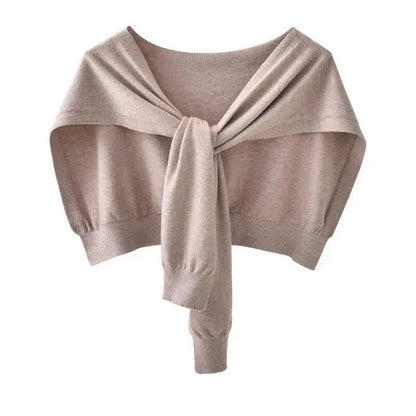 Kara Women's Shawl Wrap | Warm Wool Knitted Neck Guard 18