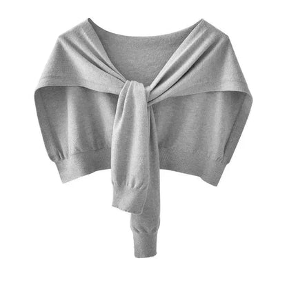 Kara Women's Shawl Wrap | Warm Wool Knitted Neck Guard 6