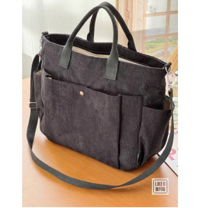 Large Canvas Shoulder Bag