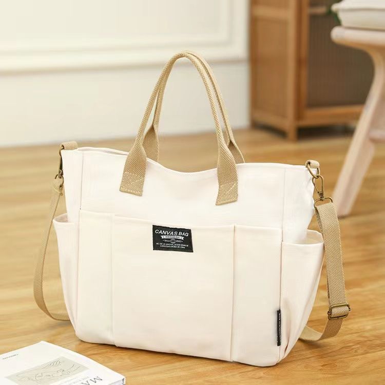 Large Canvas Shoulder Bag