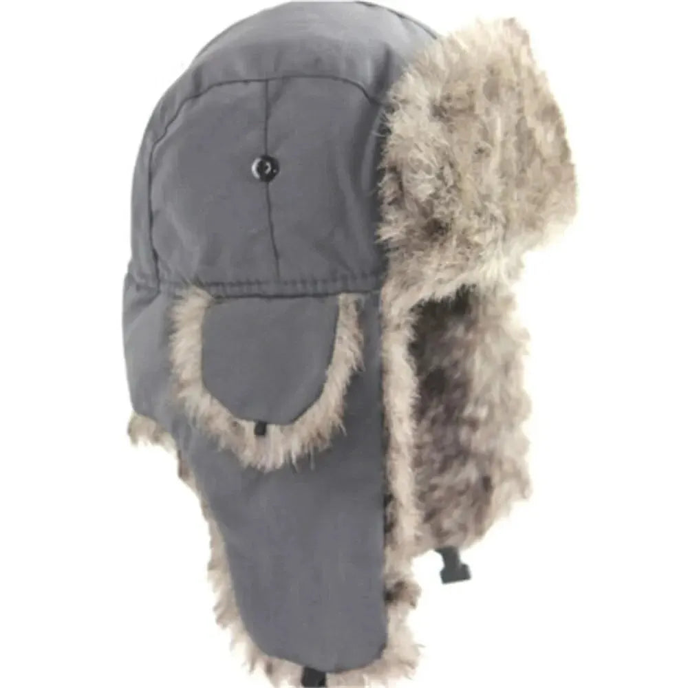 Milo Men's Aviator Cap | Waterproof Faux Fur Lined 13