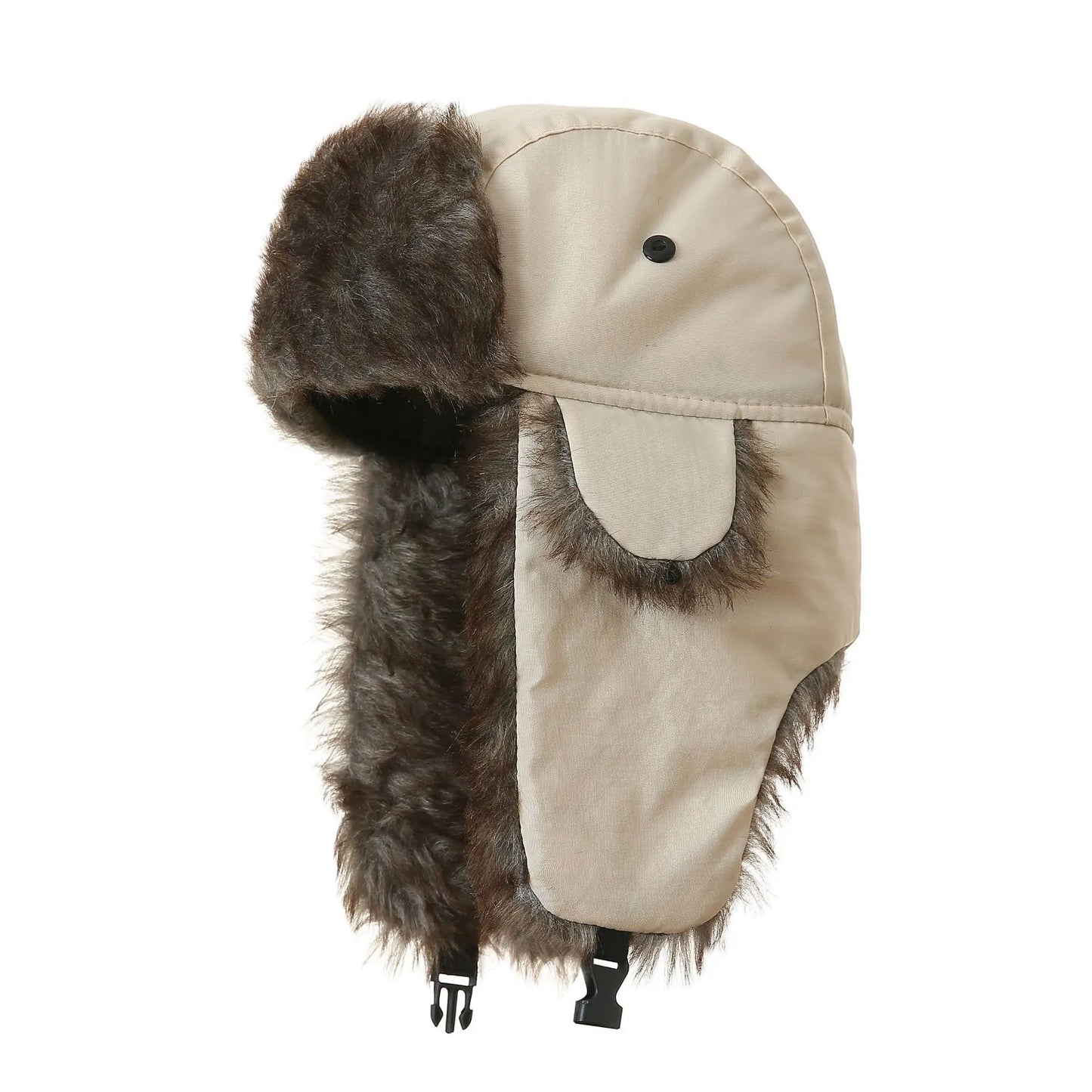 Milo Men's Aviator Cap | Waterproof Faux Fur Lined 6