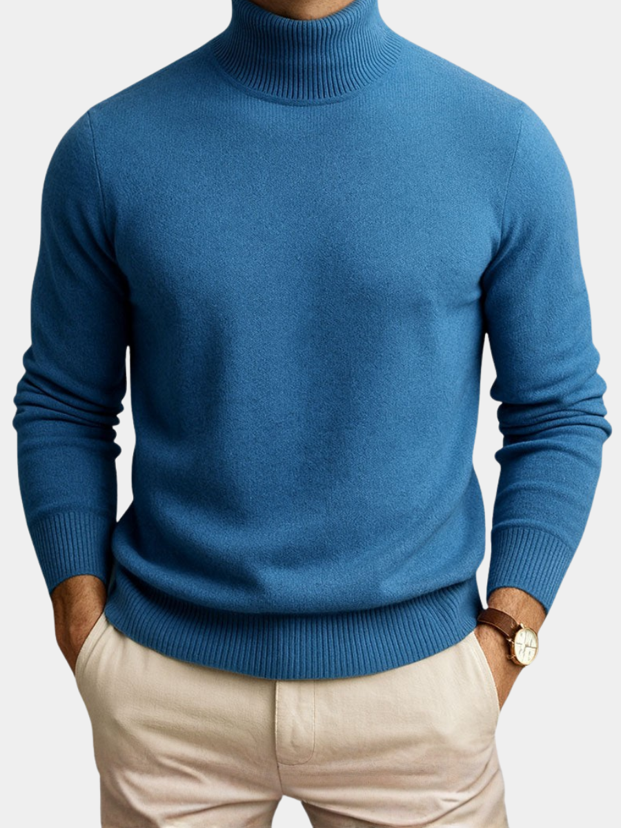 Ravi Men's Turtleneck Sweater | Soft Fabric, Elegant Style 1