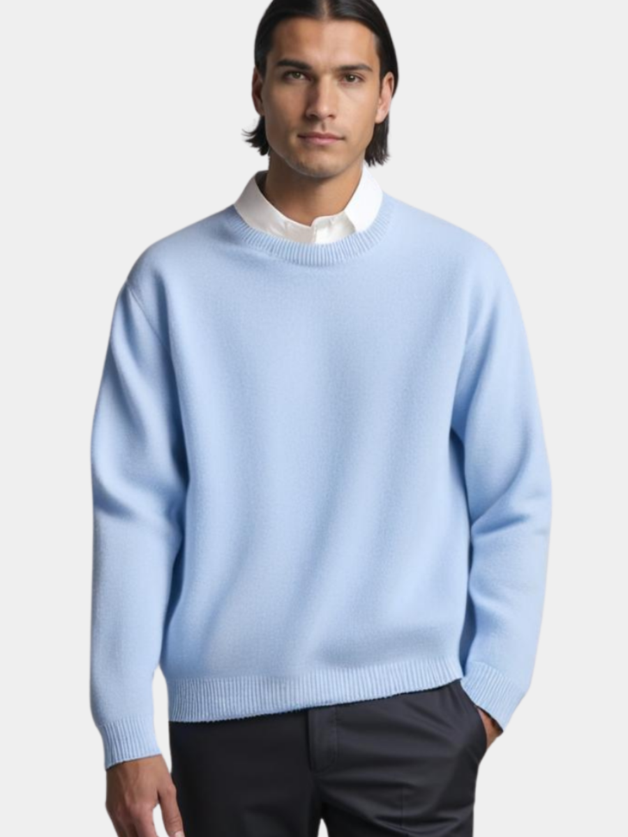 Ravi Men's Sweater | Fine Cashmere, Timeless Elegance 1
