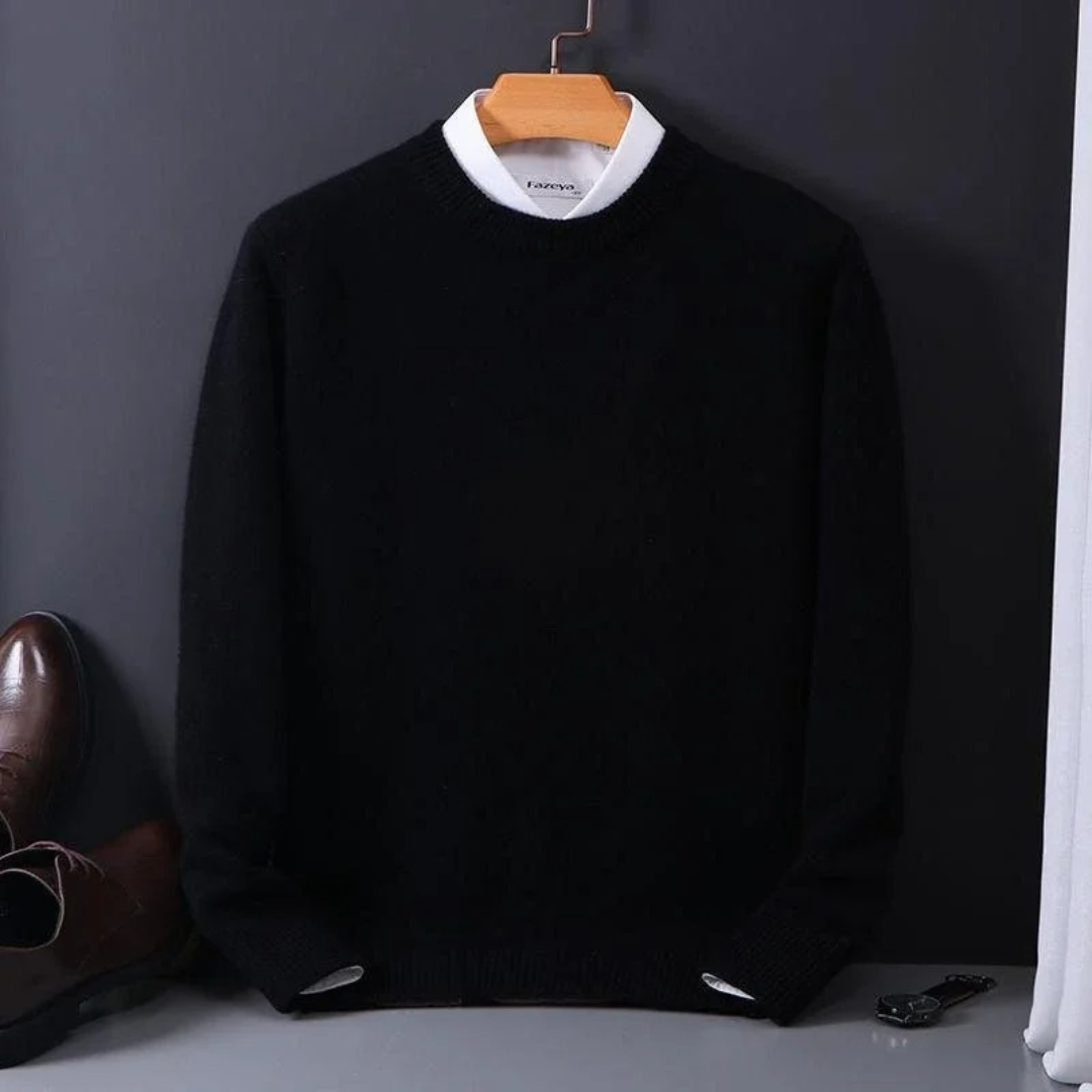 Ravi Men's Sweater | Fine Cashmere, Timeless Elegance 0