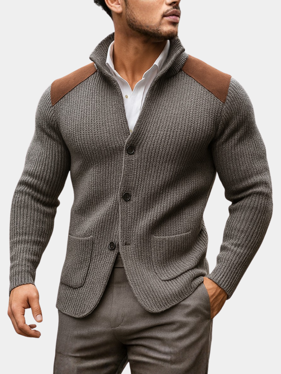 Rocco Men's Blazer | Textured Knit, Versatile Style 1