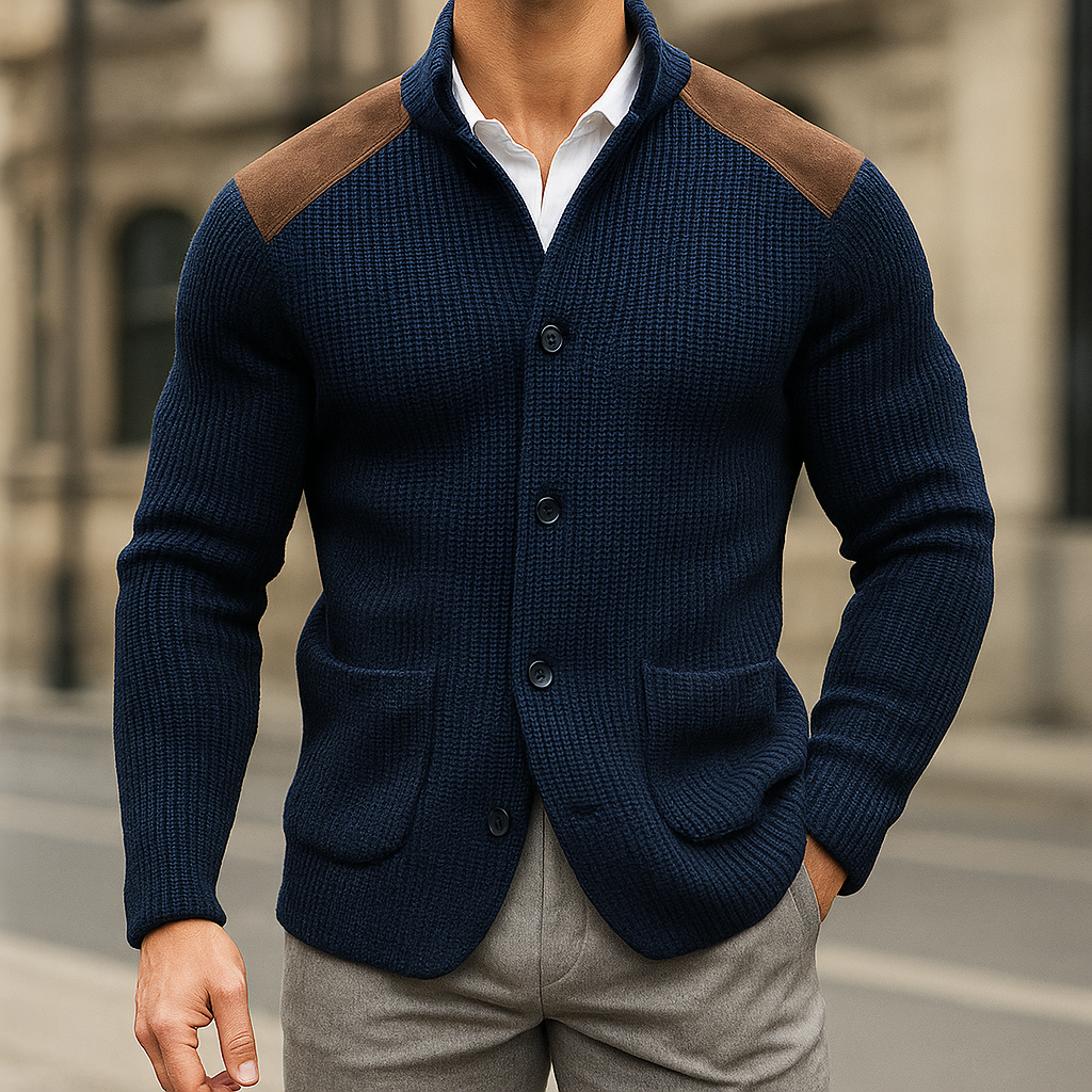 Rocco Men's Blazer | Textured Knit, Versatile Style 2