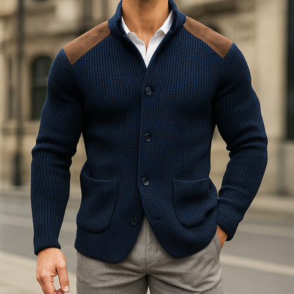 Rocco Men's Blazer | Textured Knit, Versatile Style 2