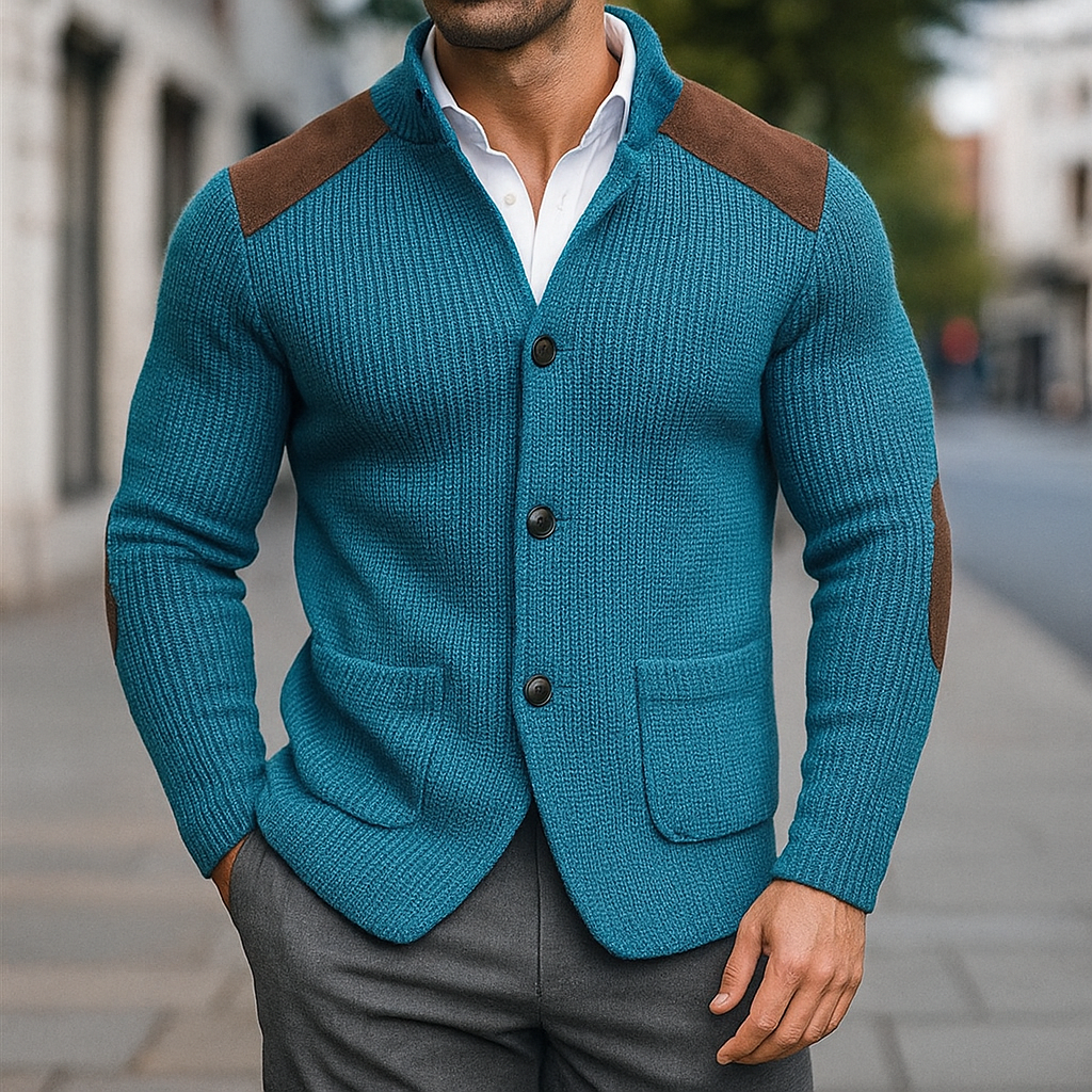 Rocco Men's Blazer | Textured Knit, Versatile Style 5