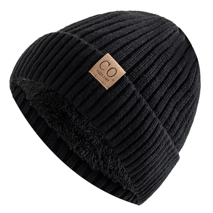 Noble Men's Beanie Hat | Fur Lined, Two-Tone Winter Cap 14