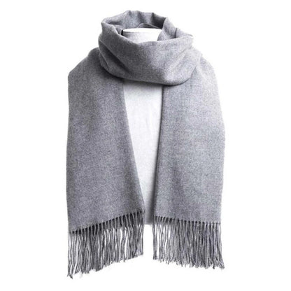 Woolen Warm Shawl Wrap | Soft Cashmere Blend, Elegant Tassels 1