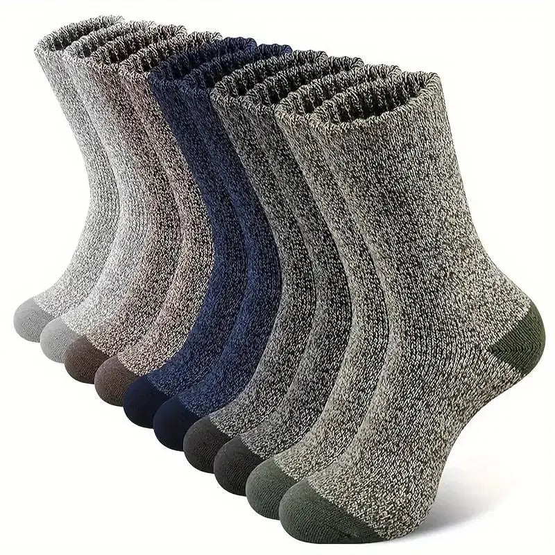 Milo Men's Hiking Socks | Super Thick Merino Wool, Thermal Insulation 0
