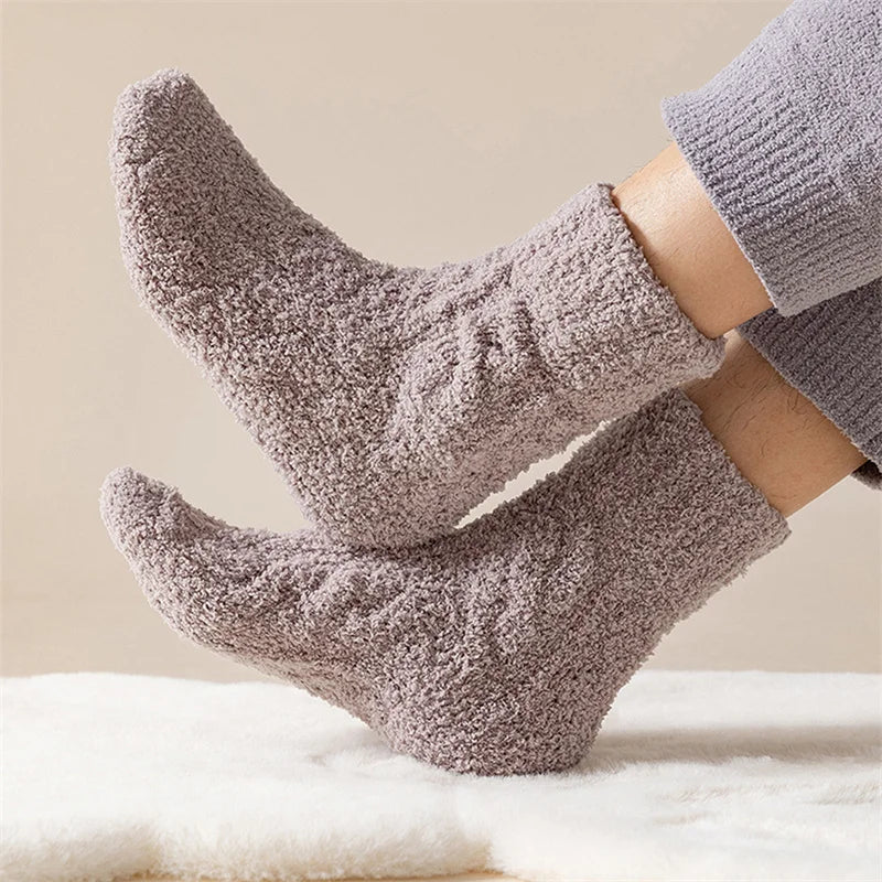 Milo Men's Thermal Socks | Soft Coral Velvet, Warmest for Winter 4