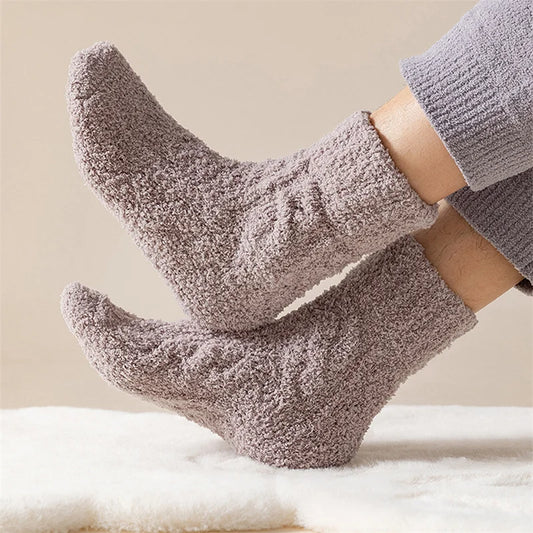 Milo Men's Thermal Socks | Soft Coral Velvet, Warmest for Winter 4