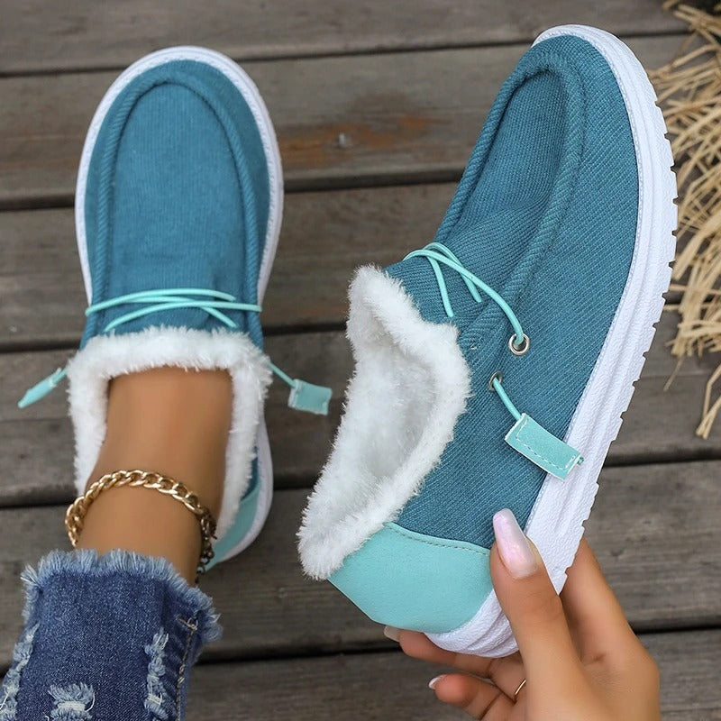 Mira Women's Moccasins | Insulated Comfort, Elegant Winter Shoes 3