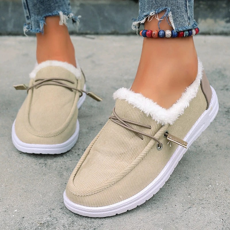 Mira Women's Moccasins | Insulated Comfort, Elegant Winter Shoes 4