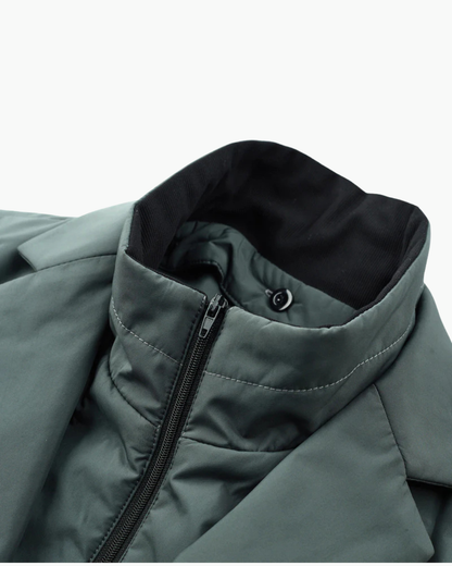 Pinnacle Men's Jacket | Down Insulation, Urban Elegance 8