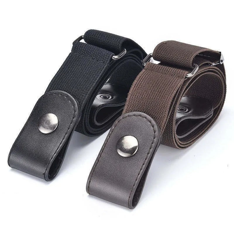 Elastic Leather Belt