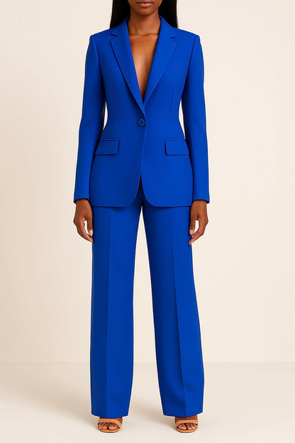 Tara Women's Blazer Suit Set | Tailored Fit, Minimalist Design 2
