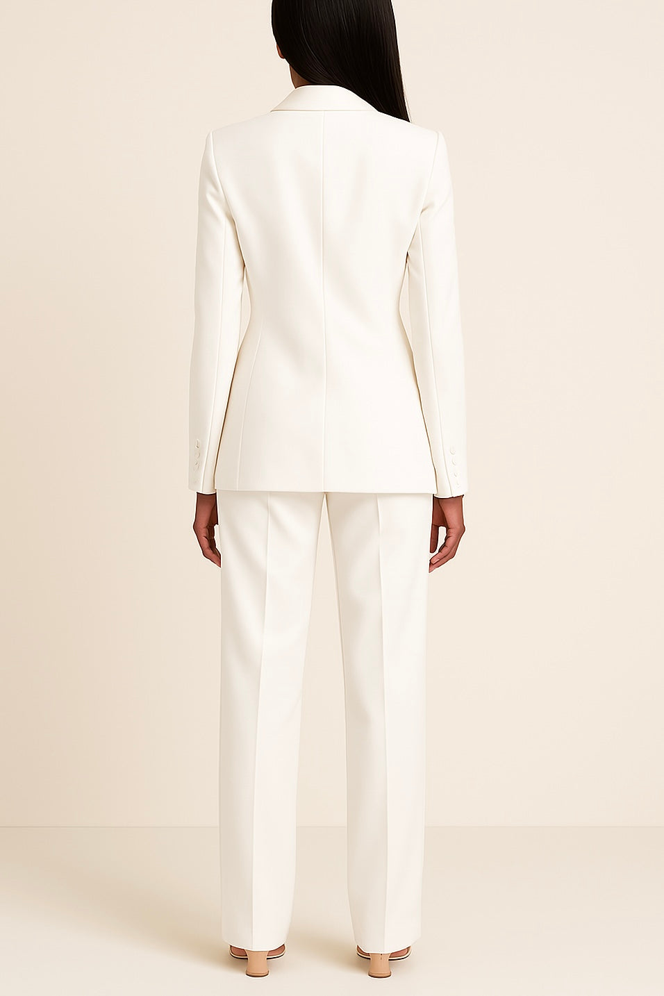 Tara Women's Blazer Suit Set | Tailored Fit, Minimalist Design 6