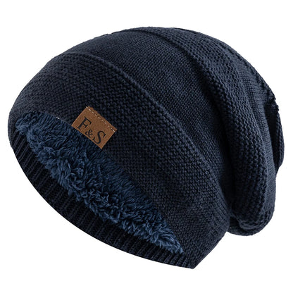 Navi Unisex Winter Beanie | Fur Lined Knit Cap for Casual Wear 11