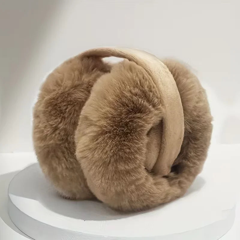 Wooly Unisex Earmuffs | Soft Plush, Stylish Winter Accessory 8