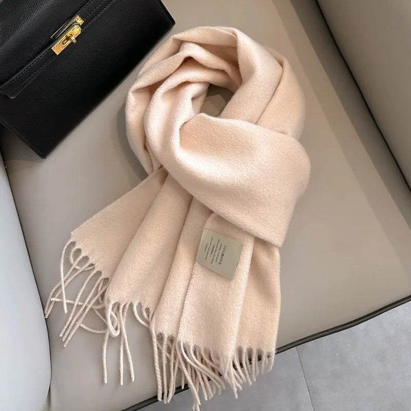 Winston Unisex Wool Scarf | 100% Wool, 28 Colors Available 10