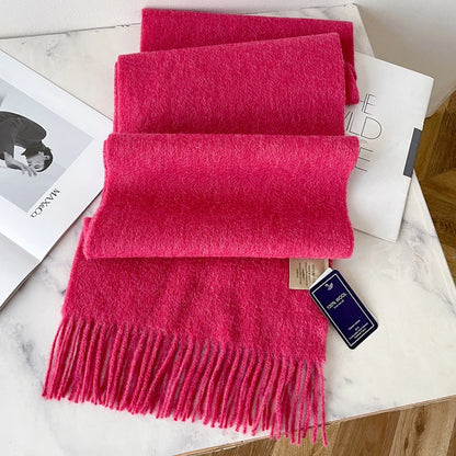 Winston Unisex Wool Scarf | 100% Wool, 28 Colors Available 11