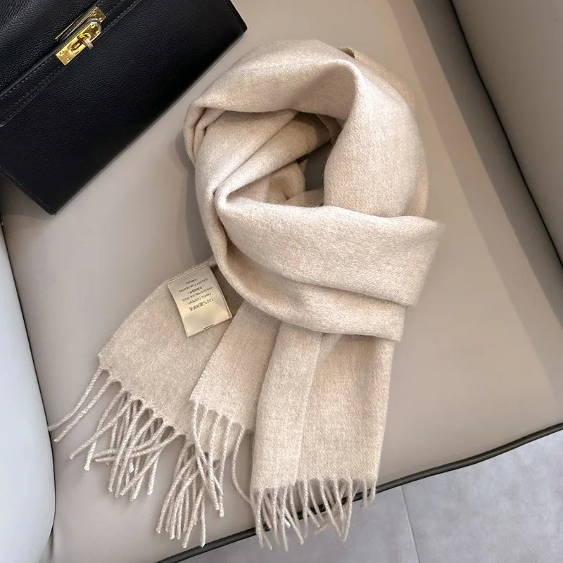 Winston Unisex Wool Scarf | 100% Wool, 28 Colors Available 13