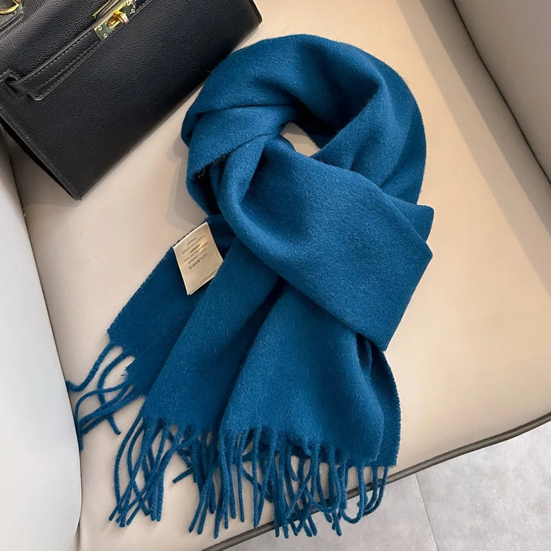 Winston Unisex Wool Scarf | 100% Wool, 28 Colors Available 15