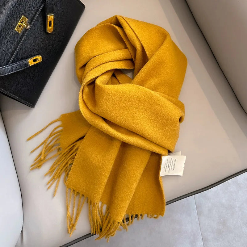 Winston Unisex Wool Scarf | 100% Wool, 28 Colors Available 19